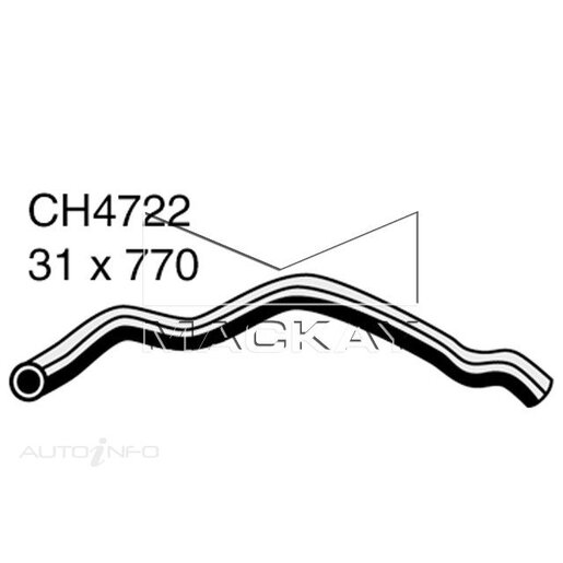 Mackay Radiator Upper Hose - CH4722