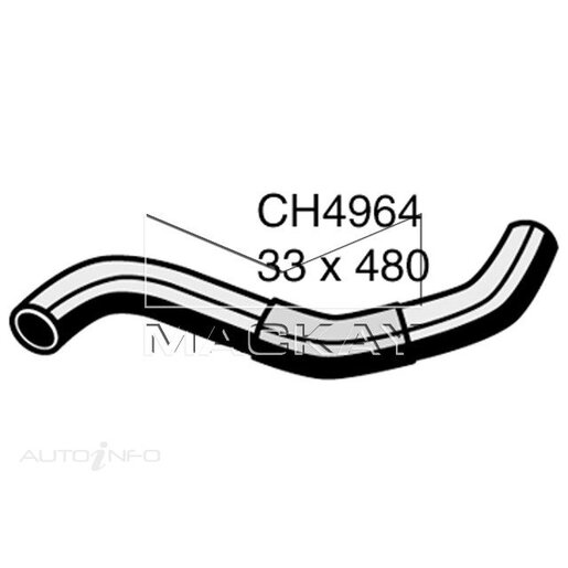 Mackay Radiator Lower Hose - CH4964