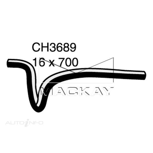 Mackay Heater Hose - CH3689