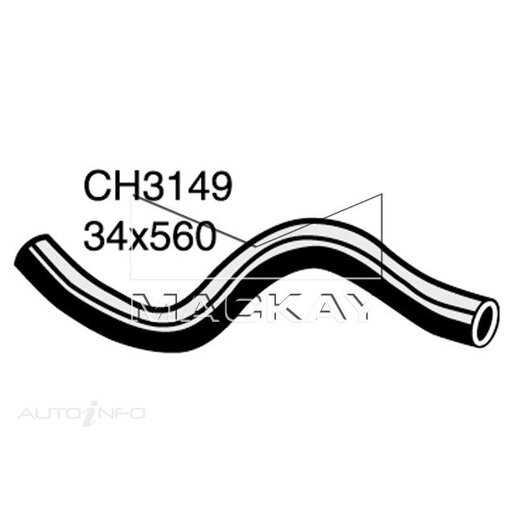 Mackay Radiator Lower Hose - CH3149