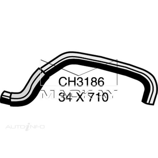 Mackay Radiator Upper Hose - CH3186