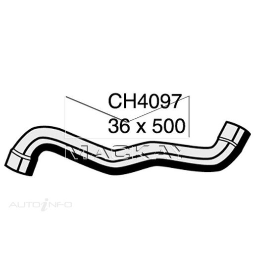 Mackay Radiator Upper Hose - CH4097