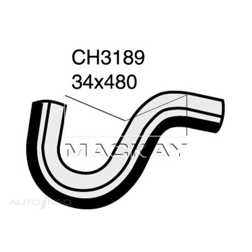 Mackay Radiator Upper Hose - CH3189