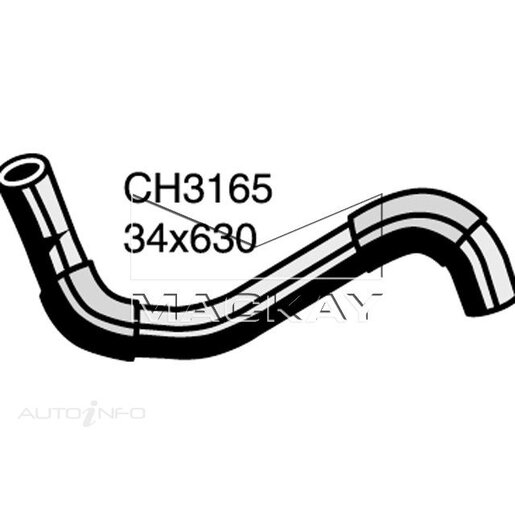 Mackay Radiator Lower Hose - CH3165