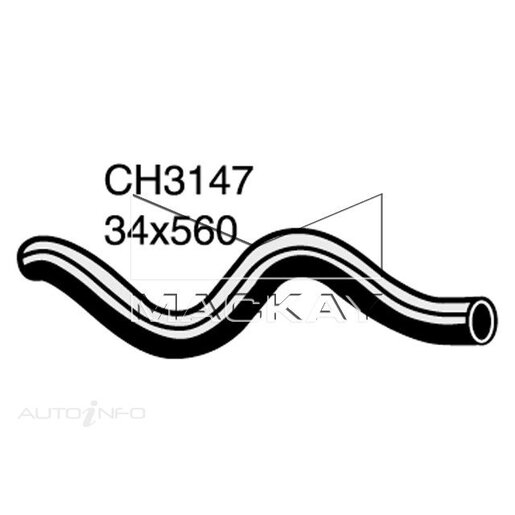 Mackay Radiator Lower Hose - CH3147