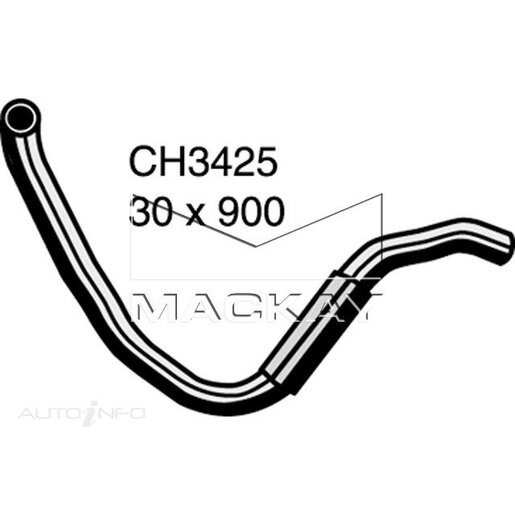 Mackay Radiator Lower Hose - CH3425