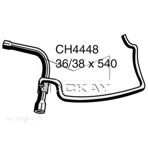 Mackay Radiator Upper Hose - CH4448