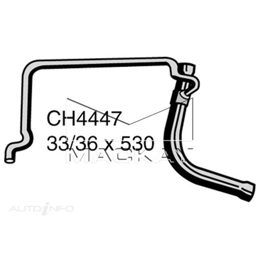 Mackay Radiator Upper Hose - CH4447