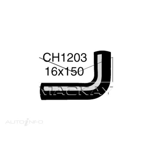 Mackay Heater Hose - CH1203