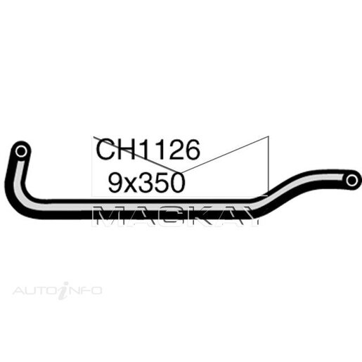 Mackay Crankcase (PCV) Breather Hose - CH1126