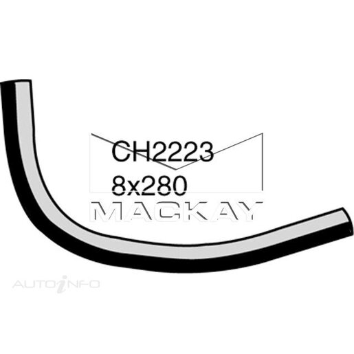 Mackay Throttle Body Coolant Hose - CH2223