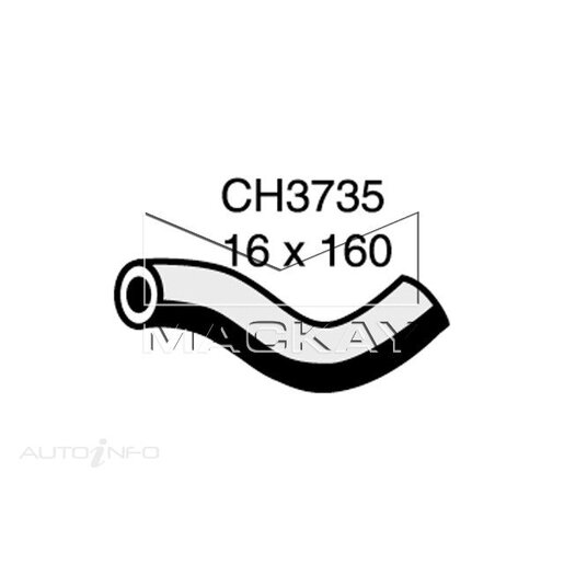 Mackay Heater Hose - CH3735