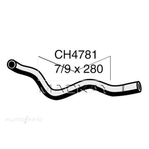 Mackay EGR System Coolant Hose - CH4781