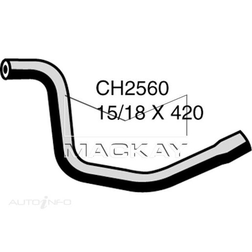 Mackay Heater Hose - CH2560