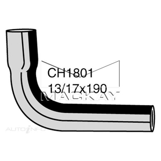 Mackay Heater Hose - CH1801