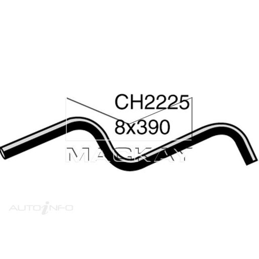 Mackay Throttle Body Coolant Hose - CH2225