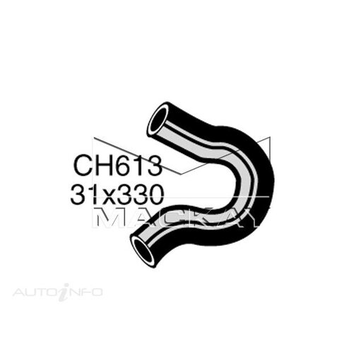 Mackay Radiator Upper Hose - CH613