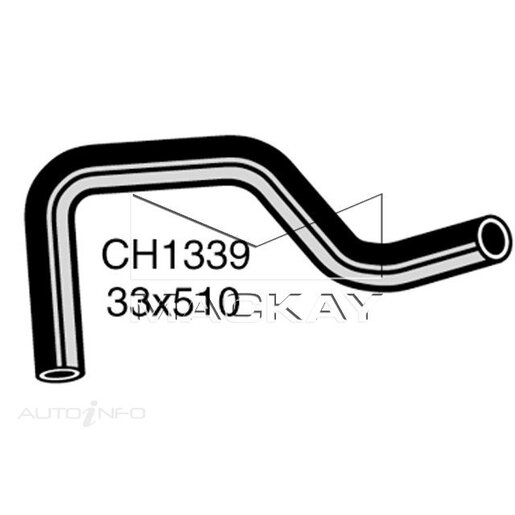 Mackay Radiator Lower Hose - CH1339