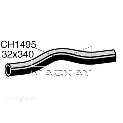 Mackay Radiator Upper Hose - CH1495