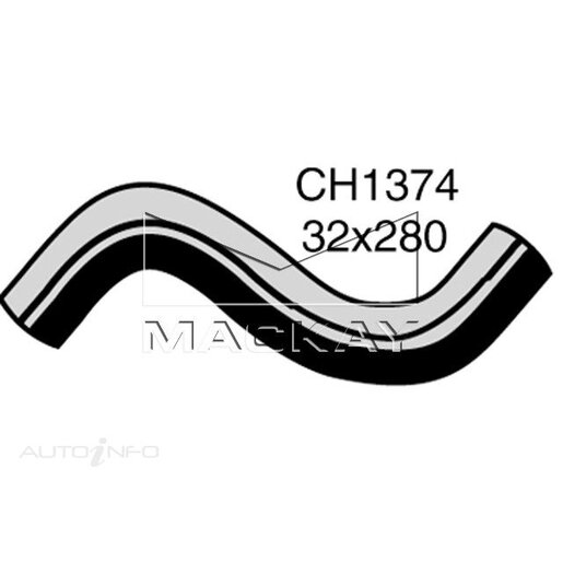 Mackay Radiator Upper Hose - CH1374