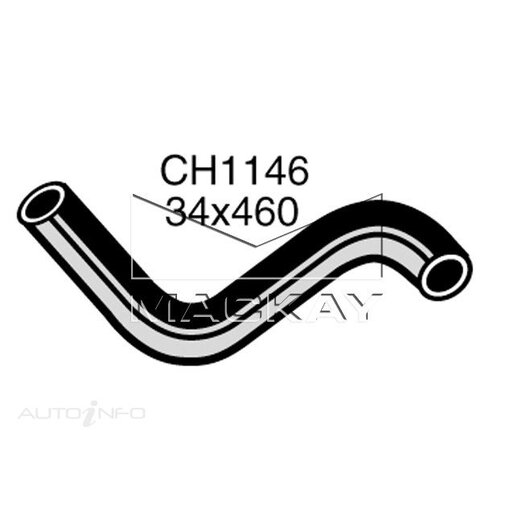 Mackay Radiator Lower Hose - CH1146