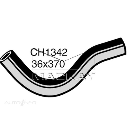 Mackay Radiator Upper Hose - CH1342