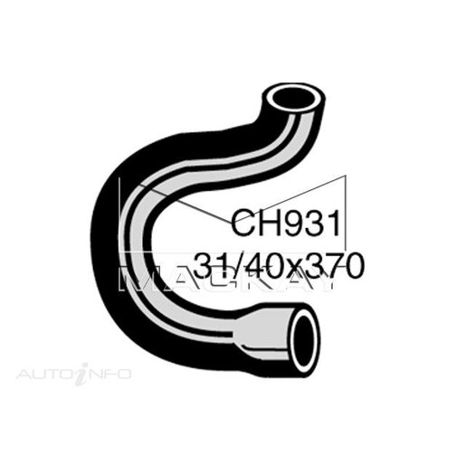 Mackay Radiator Upper Hose - CH931