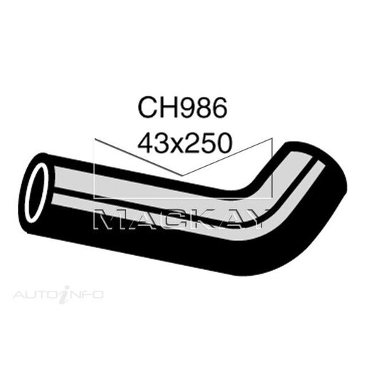 Mackay Radiator Lower Hose - CH986