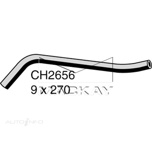 Mackay Throttle Body Coolant Hose - CH2656