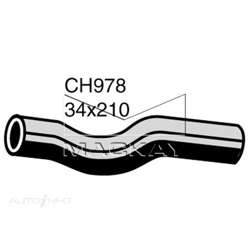 Mackay Radiator Upper Hose - CH978