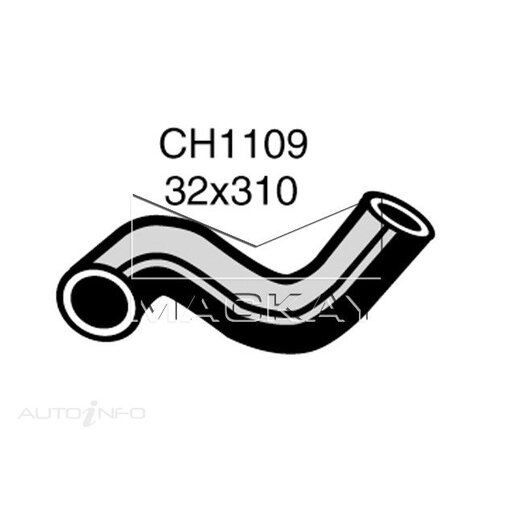 Mackay Radiator Upper Hose - CH1109