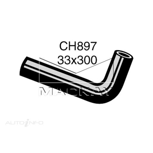 Mackay Radiator Upper Hose - CH897