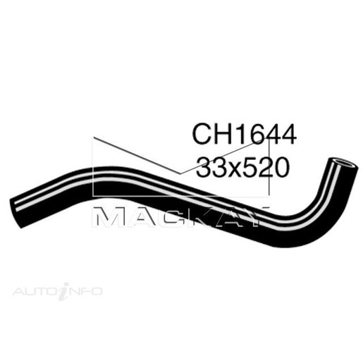 Mackay Radiator Upper Hose - CH1644