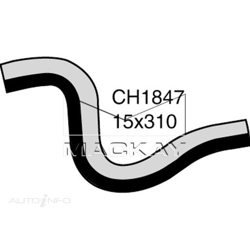 Mackay Heater Hose - CH1847