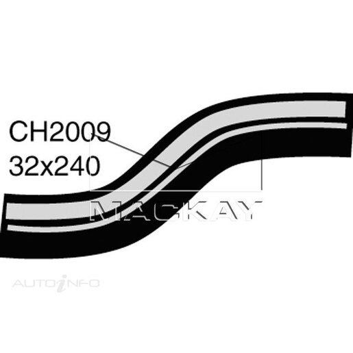 Mackay Radiator Lower Hose - CH2009