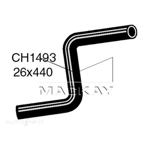 Mackay Radiator Lower Hose - CH1493