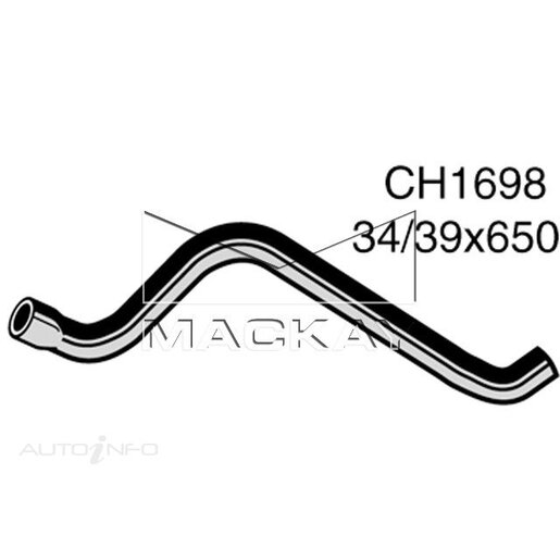 Mackay Radiator Lower Hose - CH1698