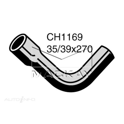 Mackay Radiator Lower Hose - CH1169