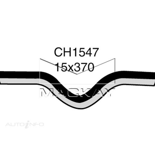 Mackay Heater Hose - CH1547