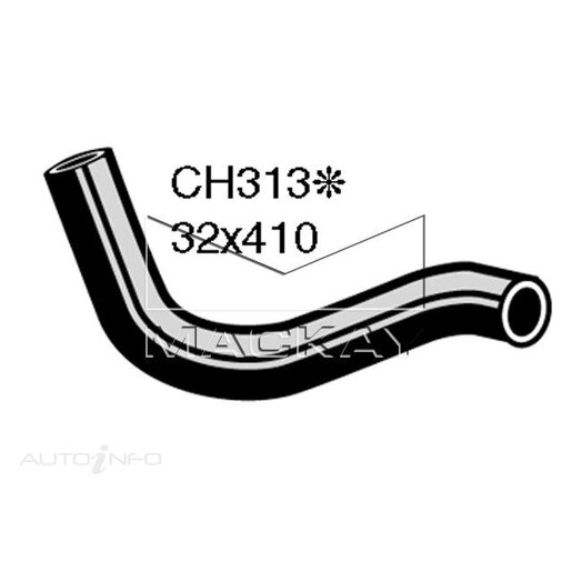 Mackay Radiator Lower Hose - CH313