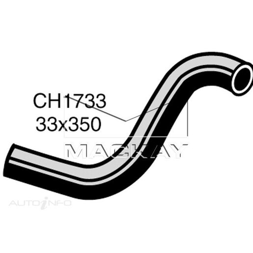 Mackay Radiator Upper Hose - CH1733