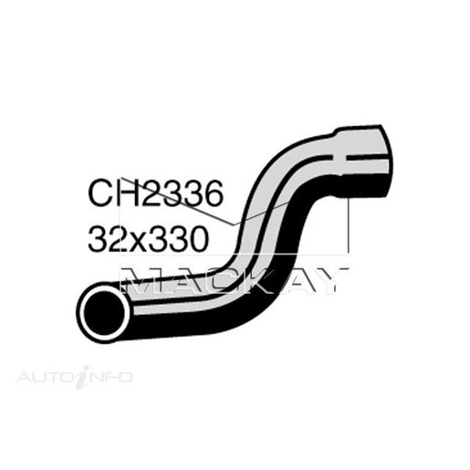 Mackay Radiator Upper Hose - CH2336