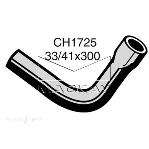 Mackay Radiator Upper Hose - CH1725