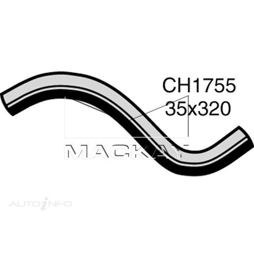 Mackay Radiator Upper Hose - CH1755