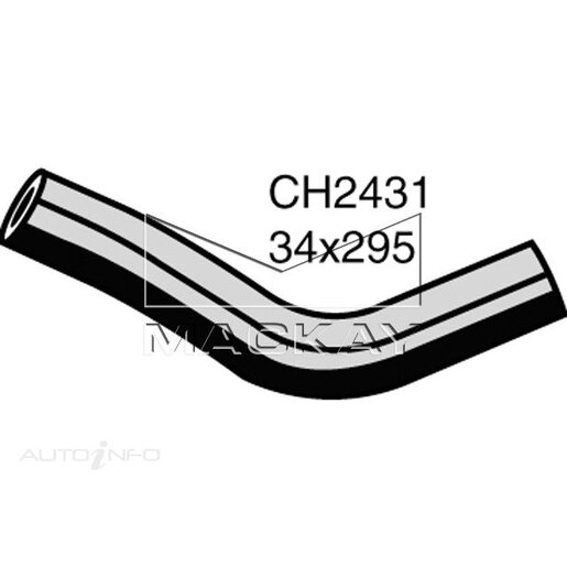 Mackay Radiator Upper Hose - CH2431