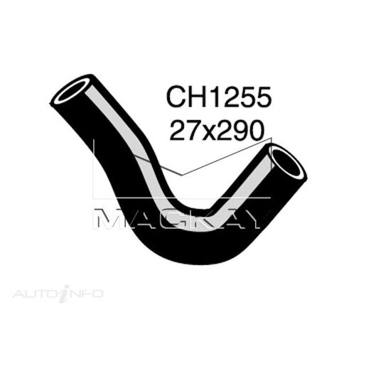 Mackay Radiator Upper Hose - CH1255