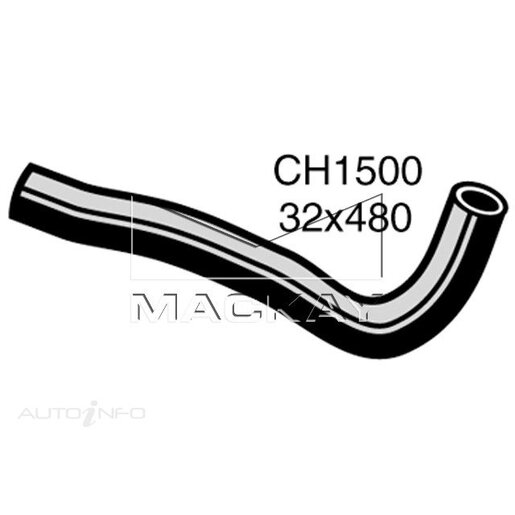 Mackay Radiator Lower Hose - CH1500