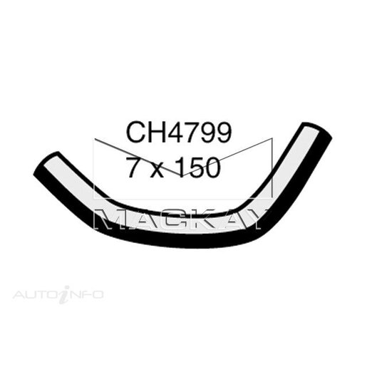 Mackay Throttle Body Coolant Hose - CH4799