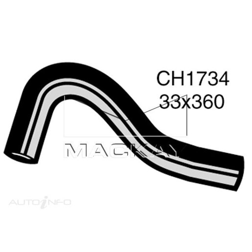 Mackay Radiator Upper Hose - CH1734