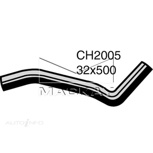 Mackay Radiator Upper Hose - CH2005